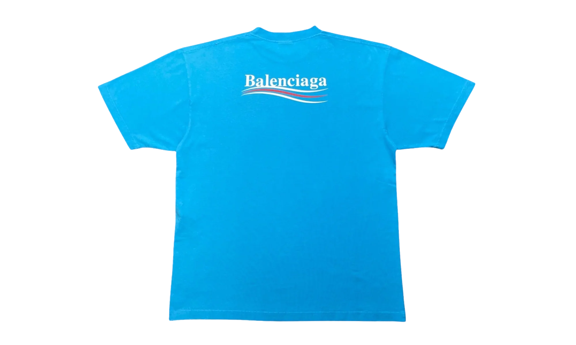 Political Campaign Short Sleeve Tee "Light Blue" 641655 TNVG5 4760