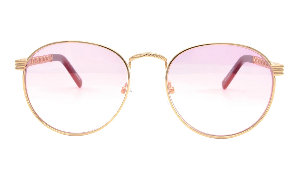Miami Vice Equestrian Edition 24KT "Yellow Gold / Bright Pink Gradient Multi Flash" EQMV2 0002 20C1