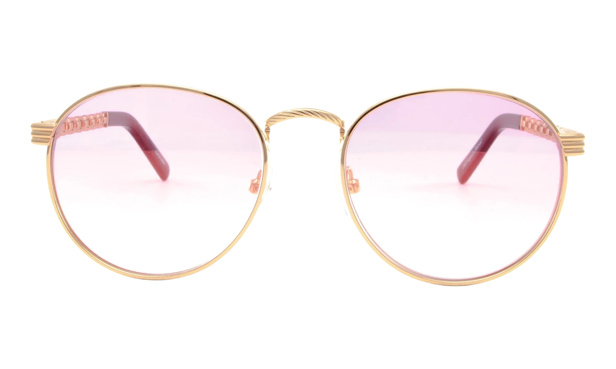 Miami Vice Equestrian Edition 24KT "Yellow Gold / Bright Pink Gradient Multi Flash" EQMV2 0002 20C1