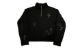 Cross Patch Quarter Zip "Black" CHRM0834