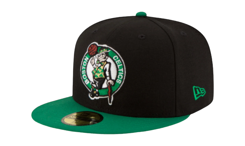 59FIFTY Boston Celtics 2Tone Fitted Hat "Black / Green / Gray UV" NE498