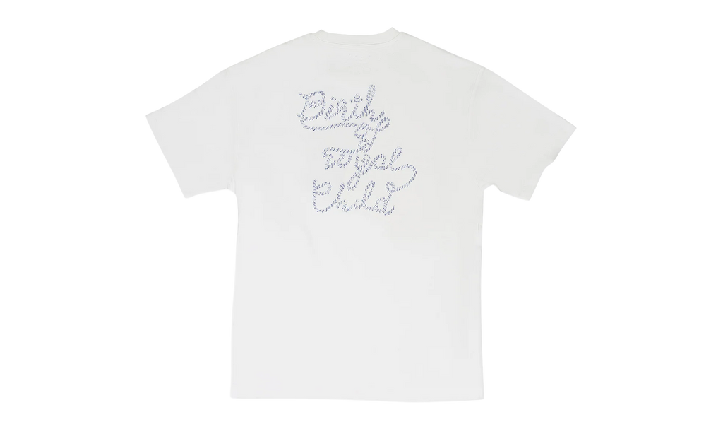 BEADED NILE RIVER T-SHIRT "White" BRC-MTPS-0004
