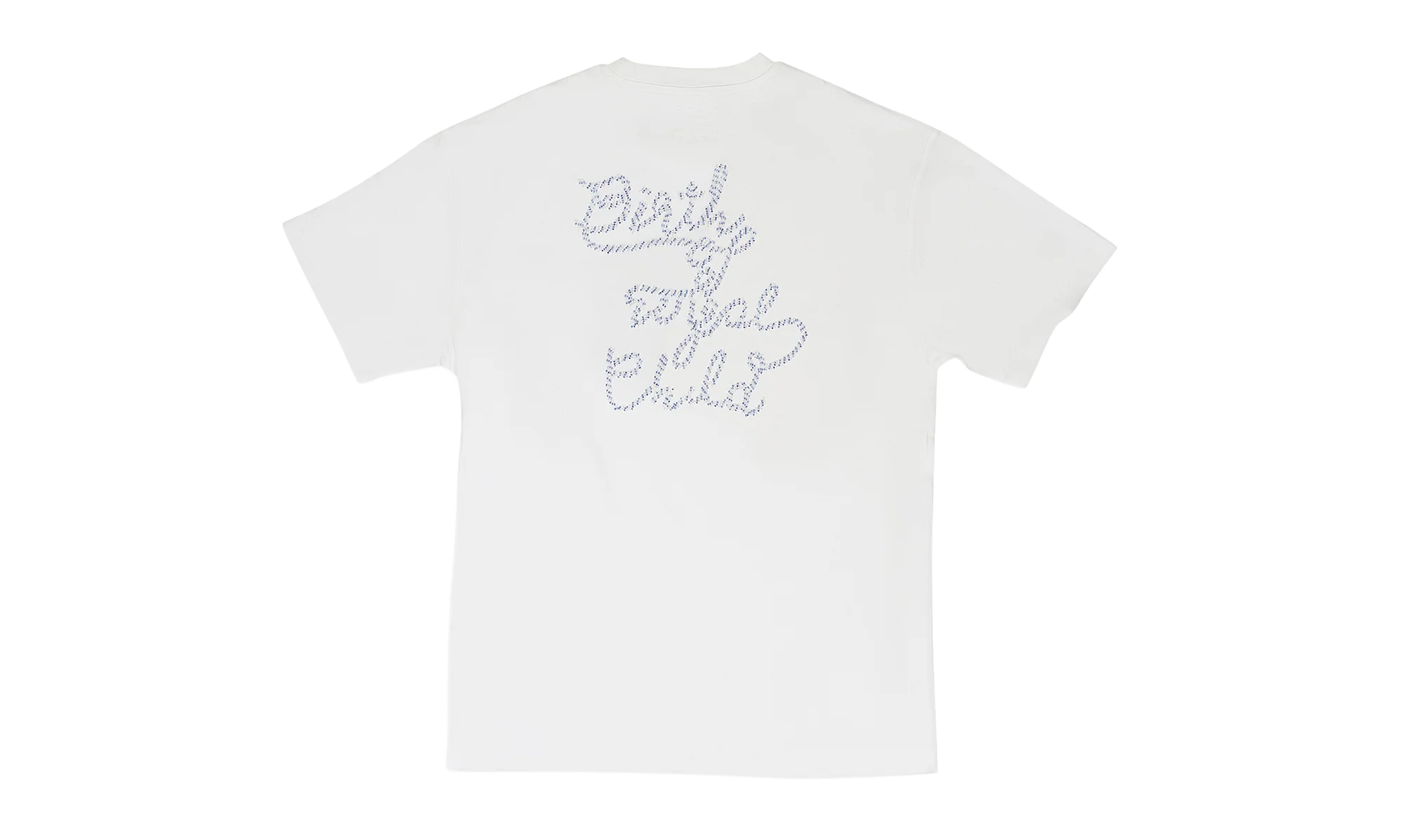 BEADED NILE RIVER T-SHIRT "White" BRC-MTPS-0004