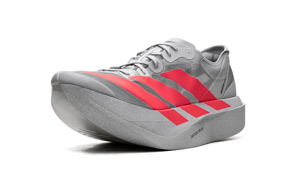 Adizero Adios Pro Evo 2 "Silver Metallic/Lucid Red/Grey Two" JR7259