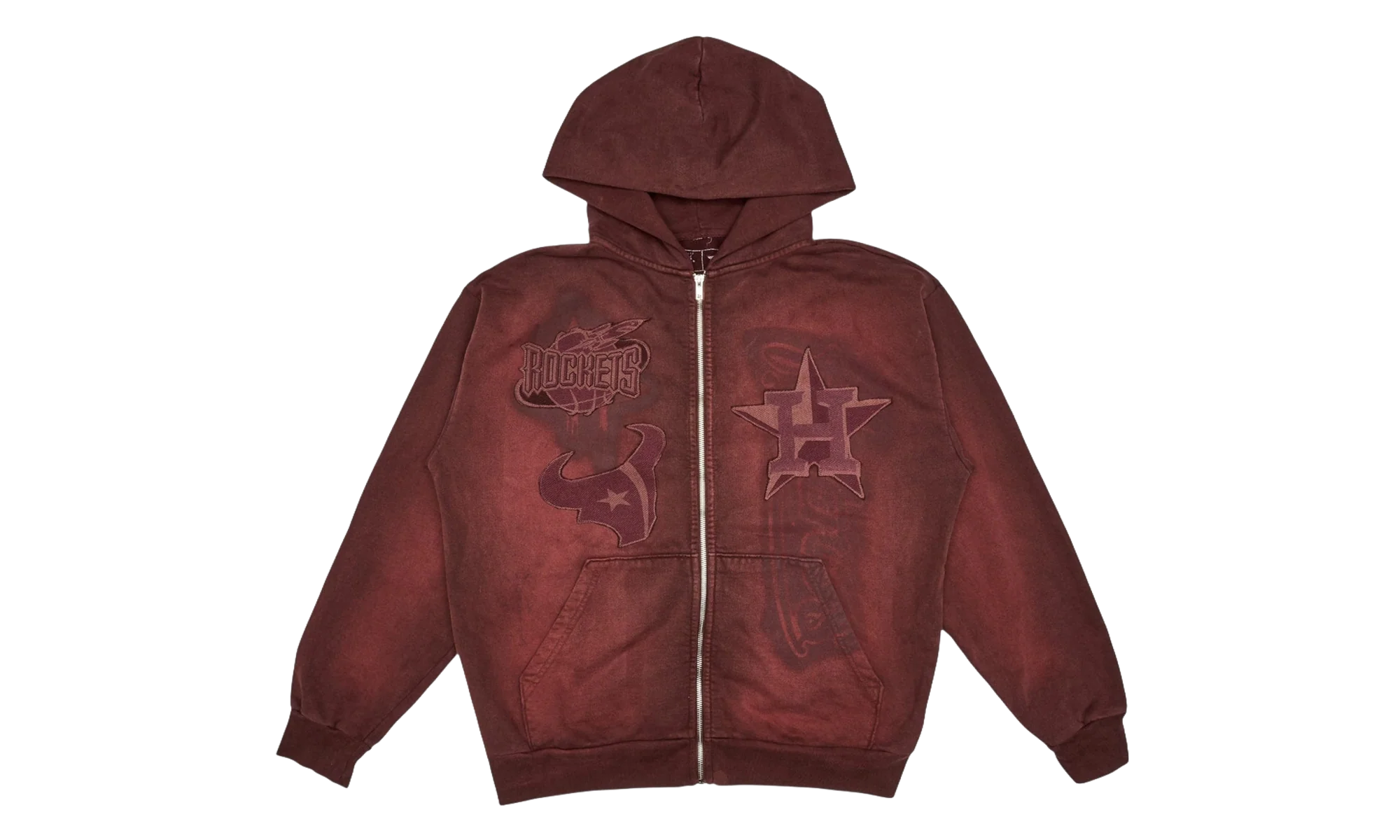 Cactus Jack Fanatics 2025 Rep Your City Houston Hoodie "Red" CPFM23