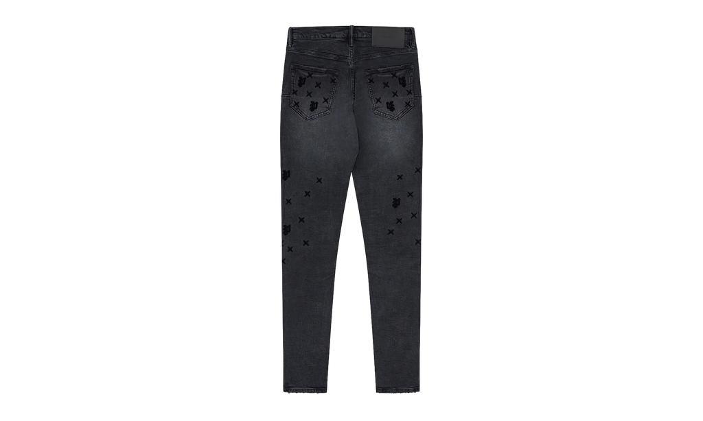 Tuffetage Monogram P001 Jeans "Black" P001_TMBL824