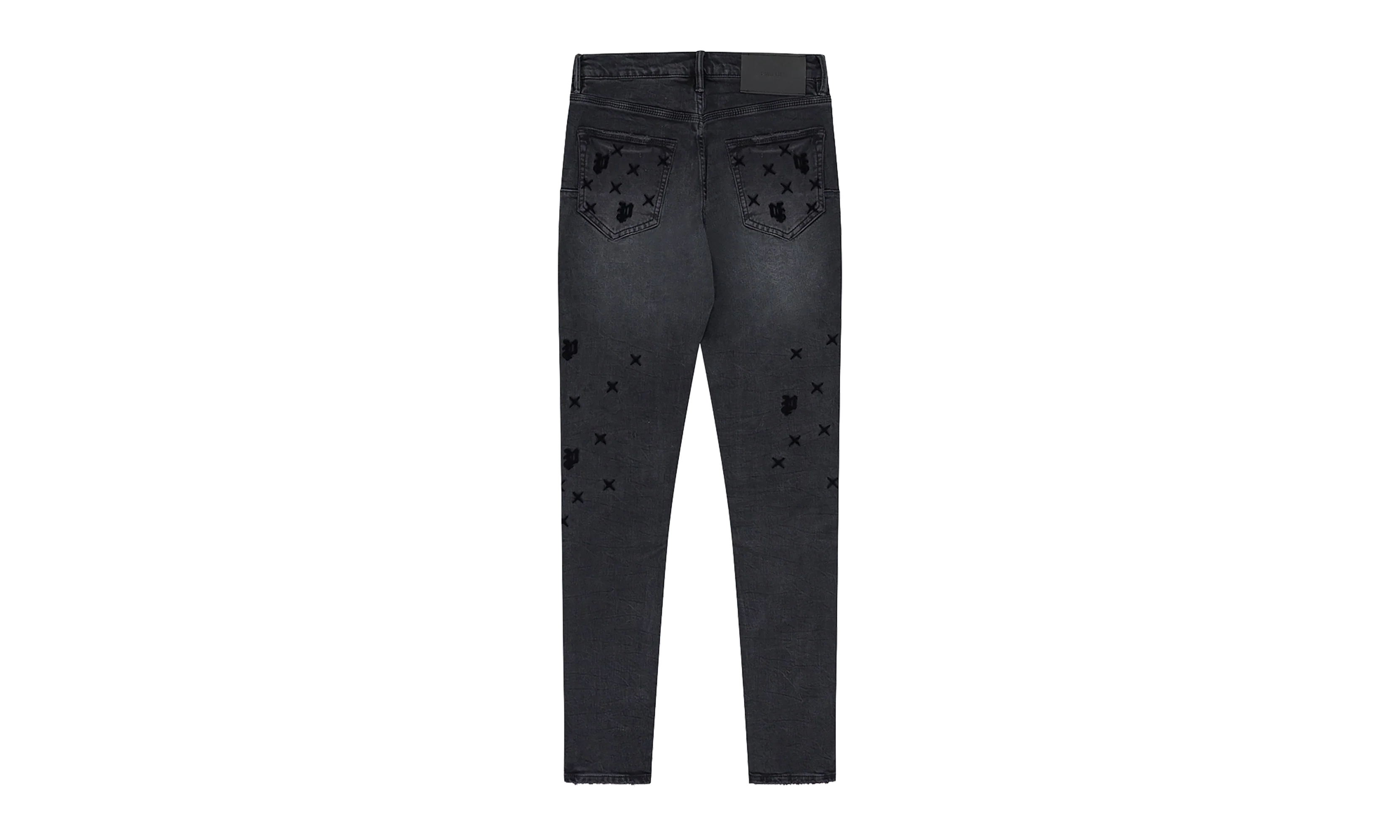 Tuffetage Monogram P001 Jeans "Black" P001_TMBL824