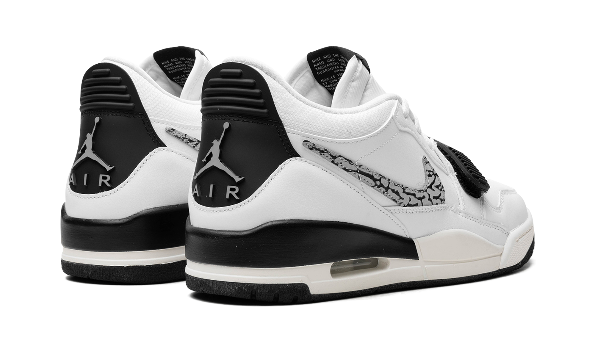 Legacy 312 Low "White Black Elephant Swoosh" CD7069 110