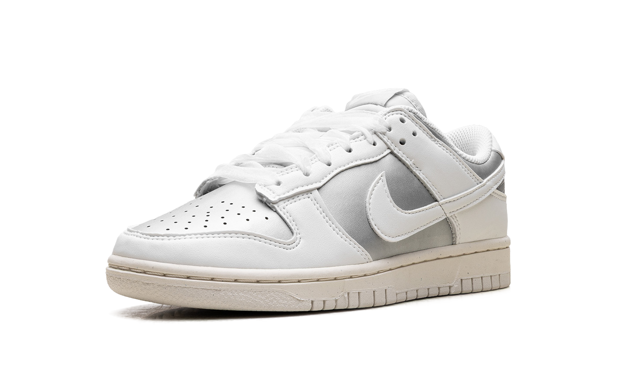 Dunk Low Next Nature WMNS"Sheer Lace Pack - Metallic Platinum" IB7311 001
