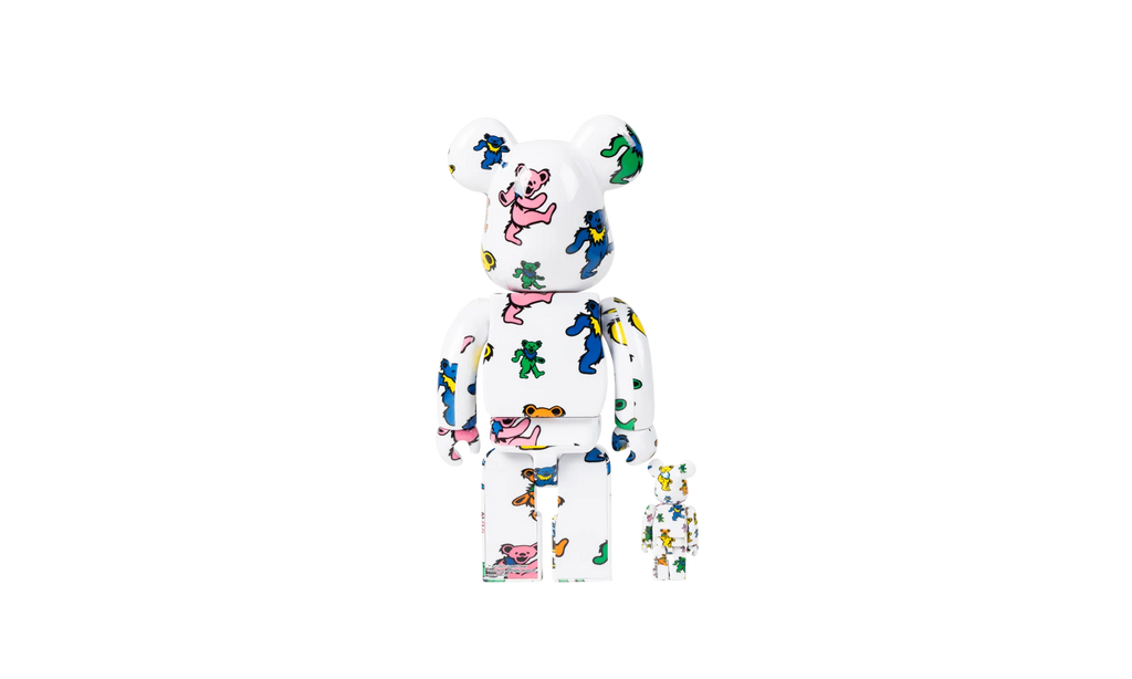 Grateful Dead Dancing Bearbrick "100% and 400%" MEDI0080