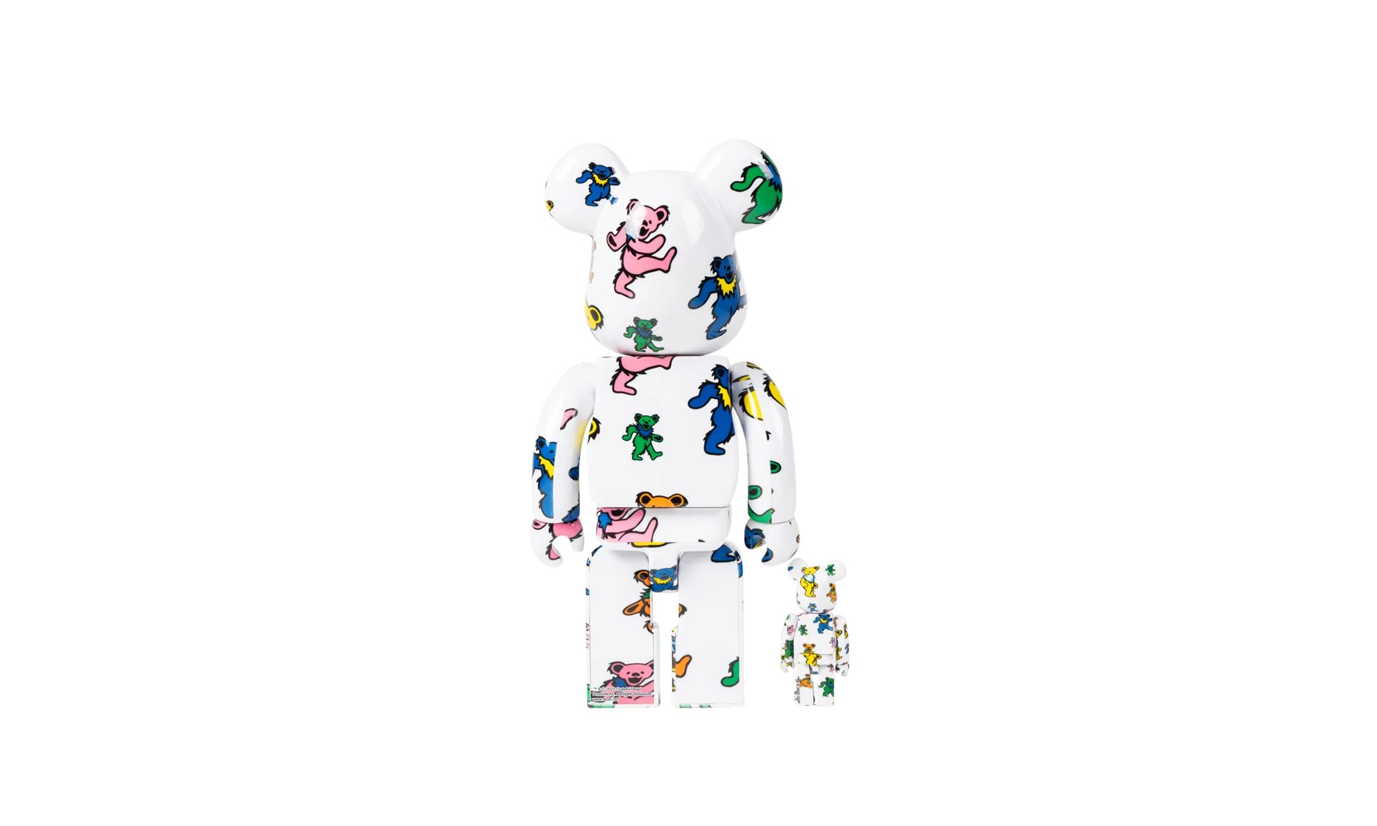 Grateful Dead Dancing Bearbrick "100% and 400%" MEDI0080
