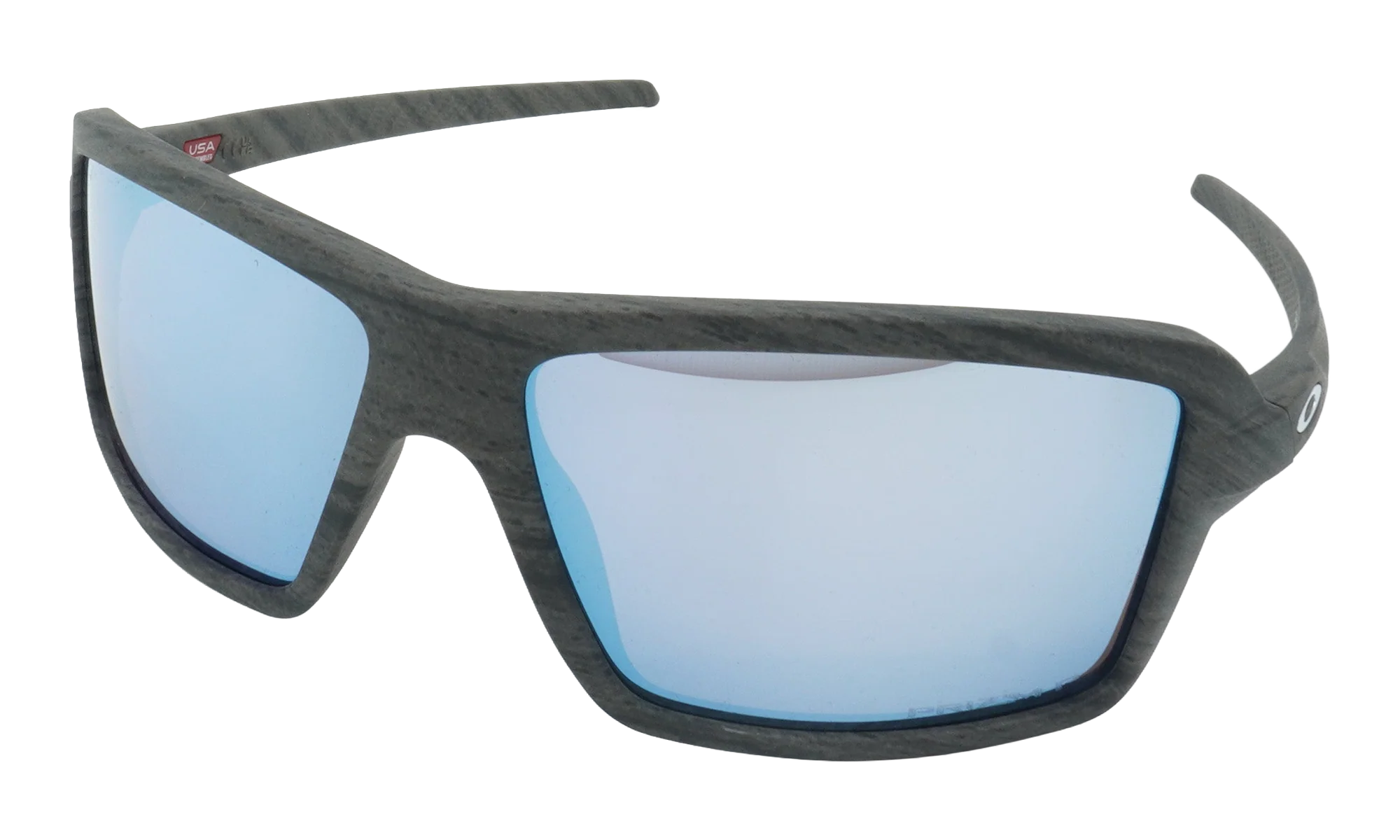 Cables Polarized Sunglasses "Woodgrain / PRIZM Deep Water Polarized" OO9129 06