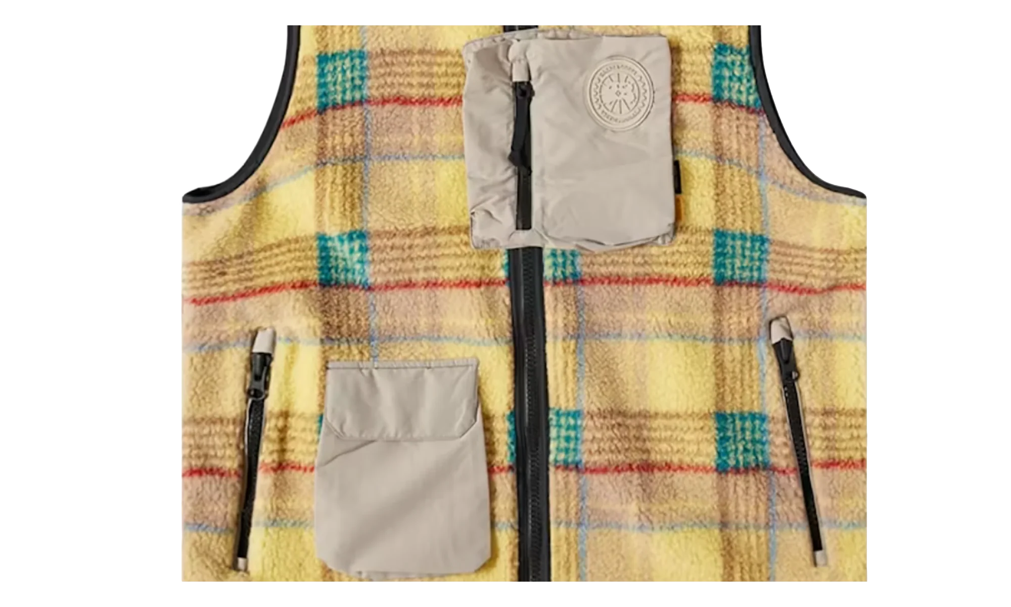 NBA with UNION Legion Fleece Vest "Tartan Gold" 34357237 GOLD