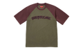 Rhinestone Raglan S/S Top "SS26- olive" SU27323