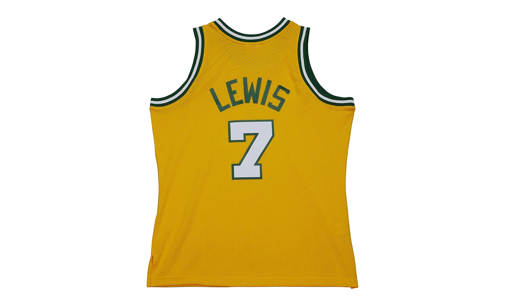 NBA Hardwood Classics Jersey "2003 Seattle Supersonics Rashard Lewis - Yellow" SMJY6203 SSU03RLIYELL