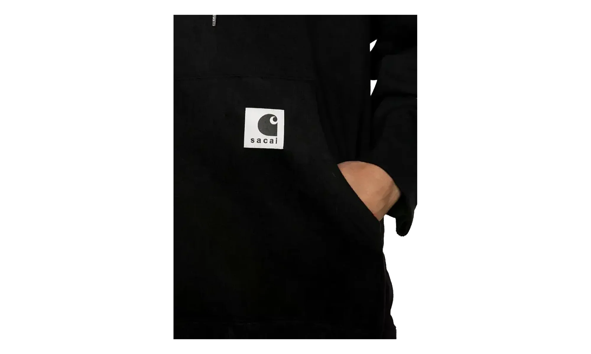 Cotton Jersey Hoodie "Carhartt WIP - Black" SAC002