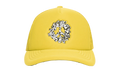 Cotton Peace Wreath Trucker Hat "Yellow" DT548