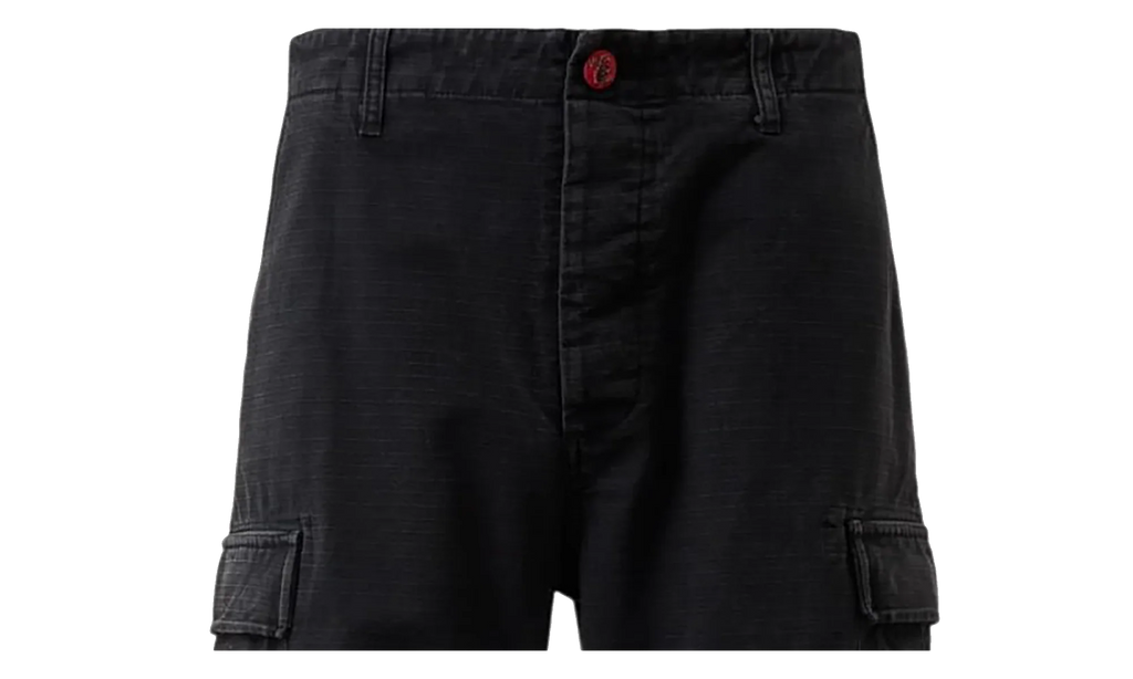 Canvas Cargo Pants "Black" HSR266