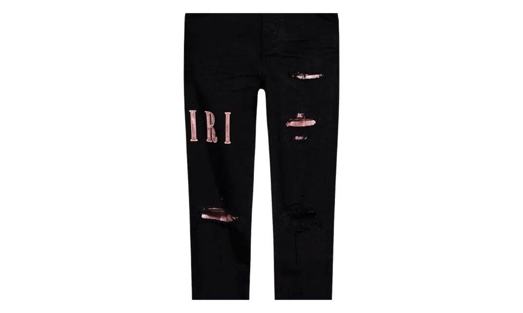 Tie Dye Core Logo Jean "Black" AMDNSY1016