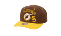 MLB Cooperstown All In 2.0 Pro Snapback Cap "San Diego Padres - Brown" HP8044 SDPBROW