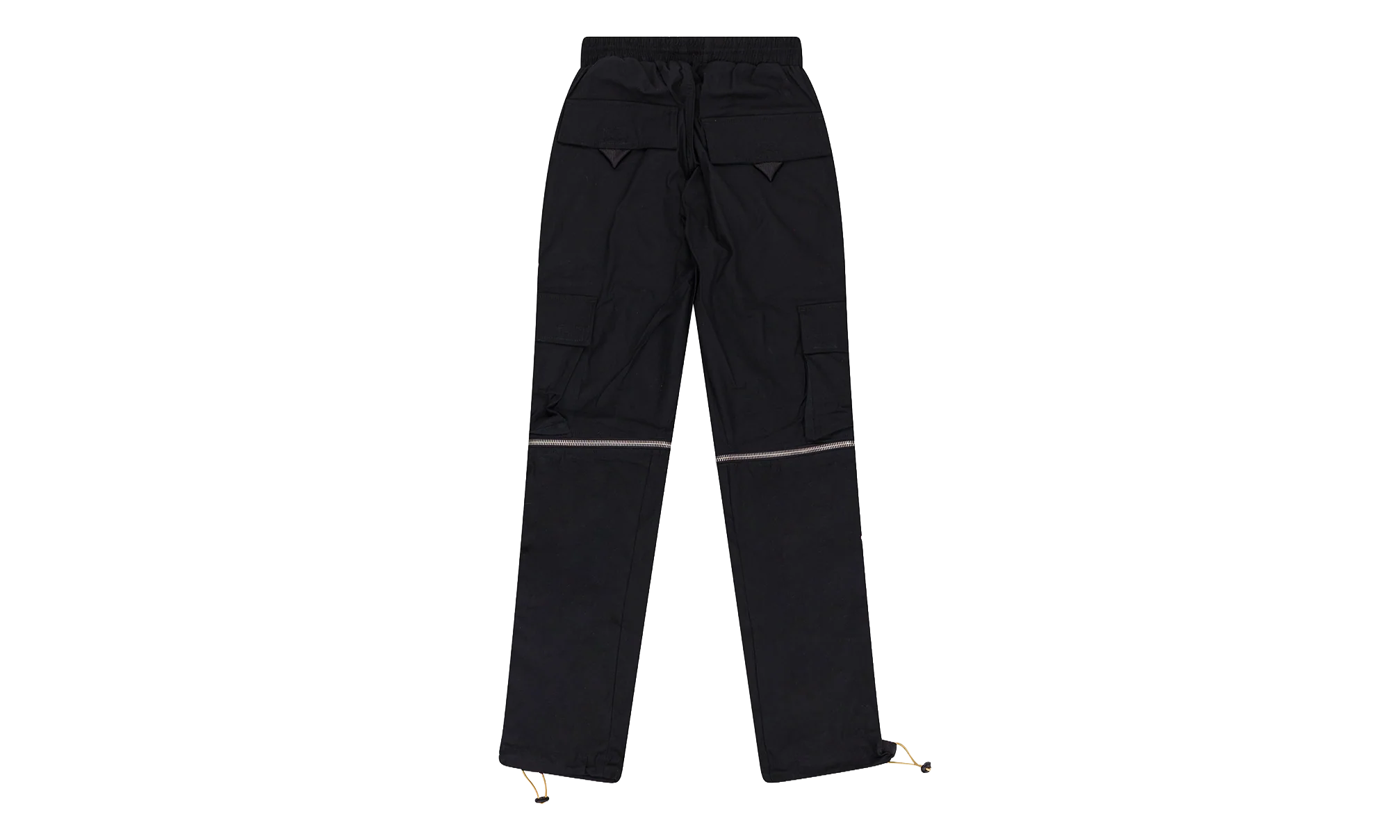Knee Zip Cargo Pants "Black" BKZ001