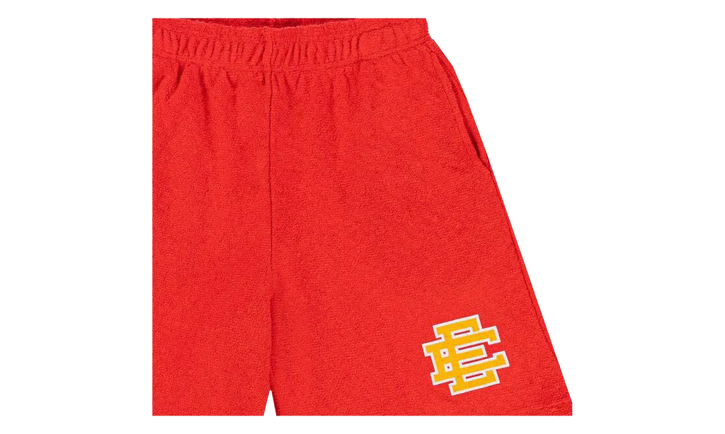 EE BOUCLE SHORTS "SS24 - Red/Yellow" EE599