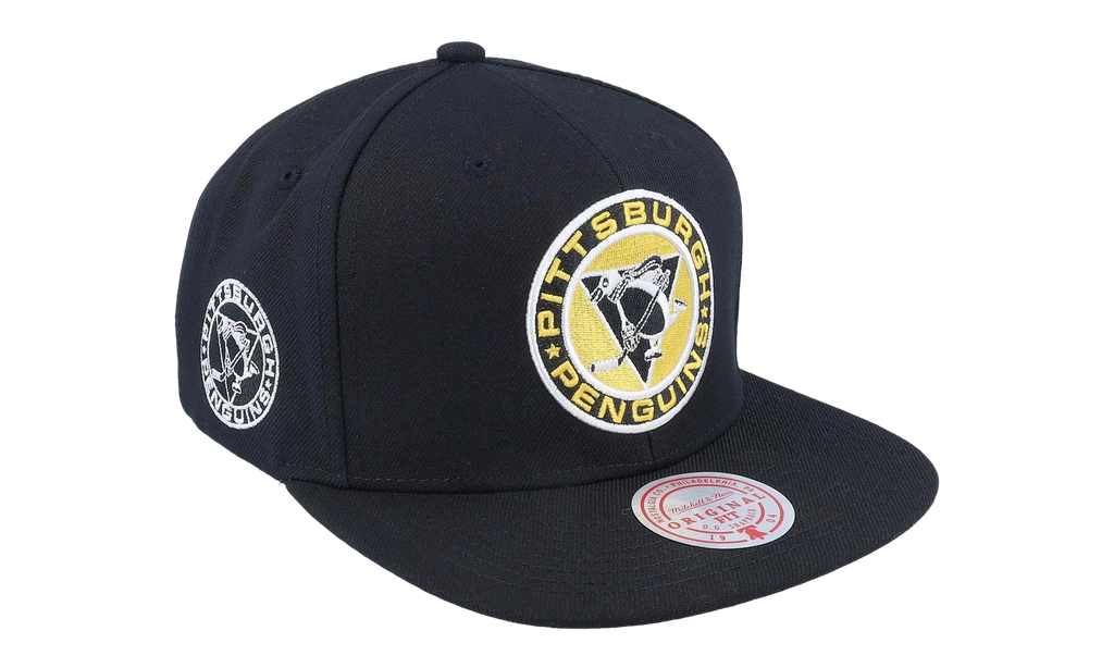 NHL Alternate Flip Snapback Cap "Pittsburgh Penguins - Black" 6HSSDX22015 PPEBLCK