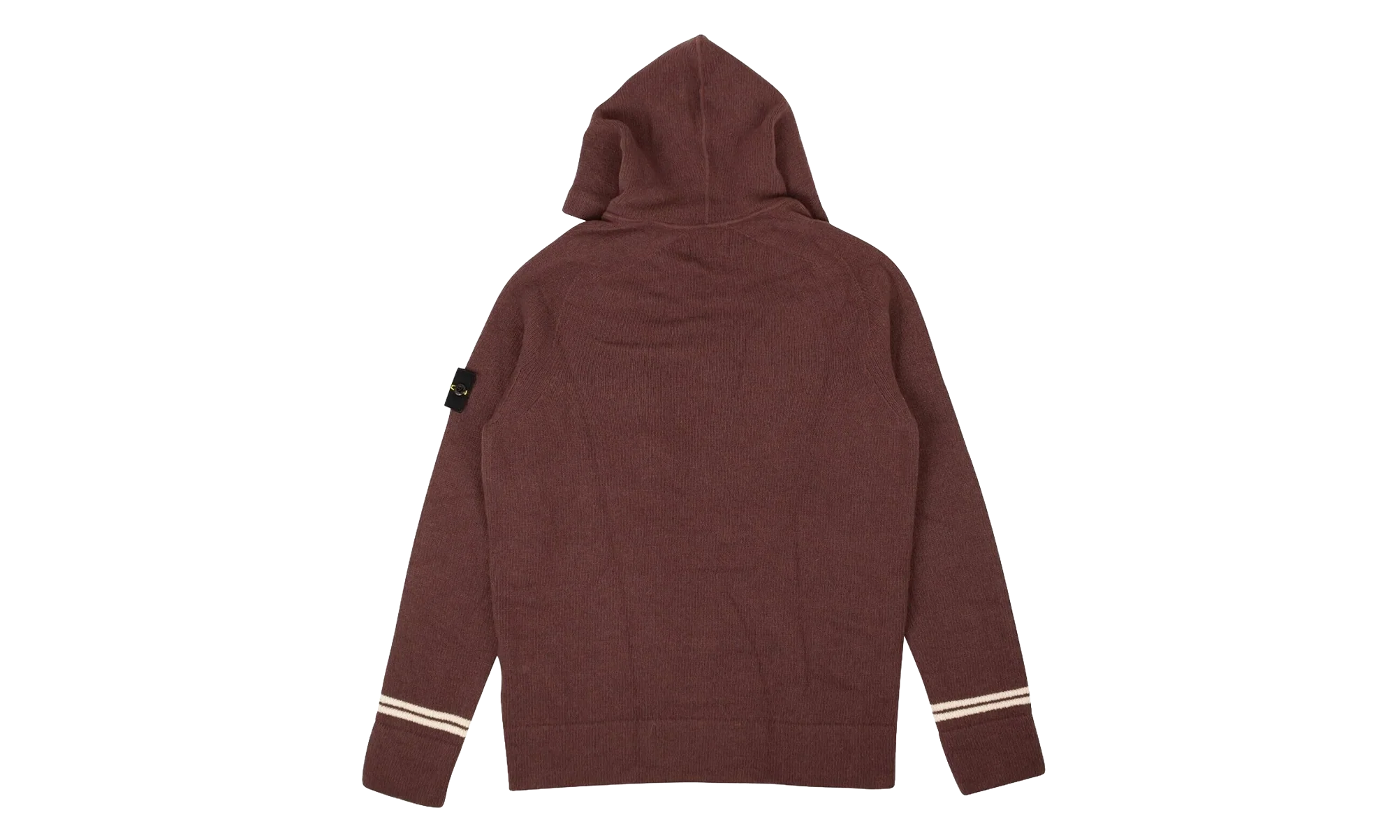 Knit Wool Blend Zip-Up Hoodie "Wine Purple" 95 STI 1017