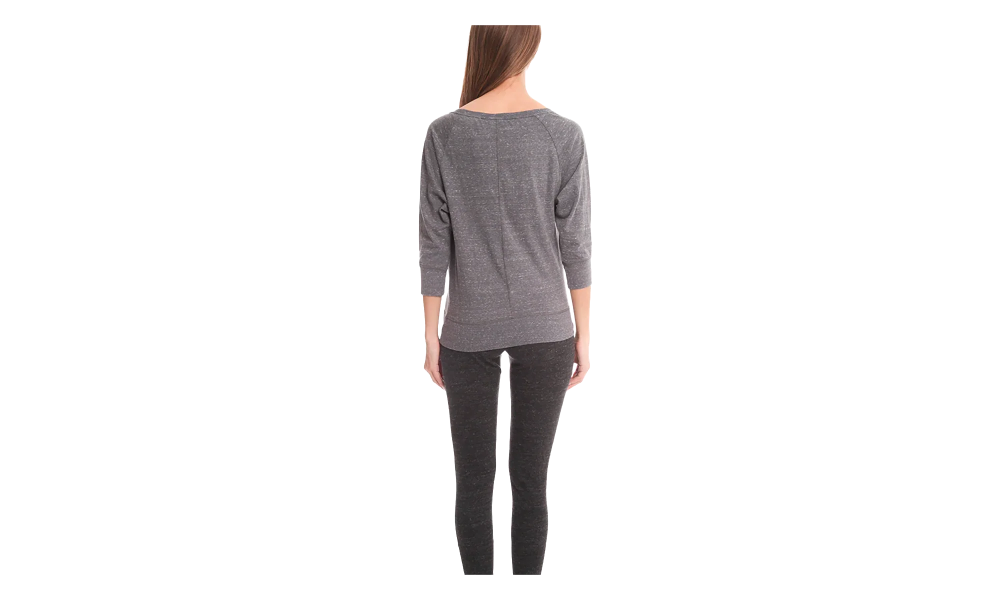 3/4 Sleeve Logo Sweater "Grey" 545548 021