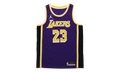 NBA Los Angeles Lakers Statement Edition 2020 Swingman Jersey "Lebron James - Purple / Yellow" CV9481 508