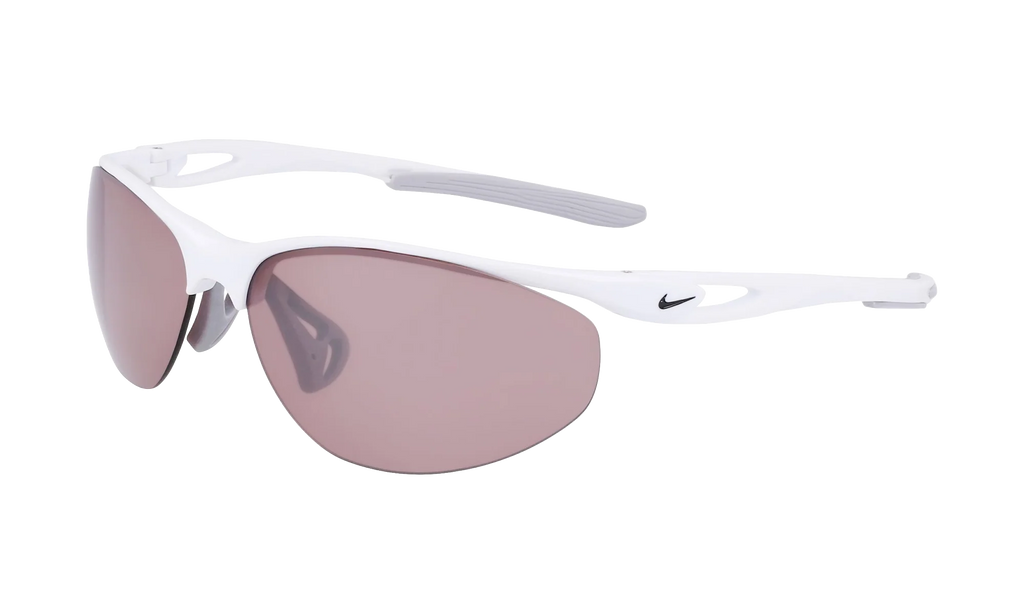Aerial E Polarized Sunglasses "White / Road Tint" DZ7353 100