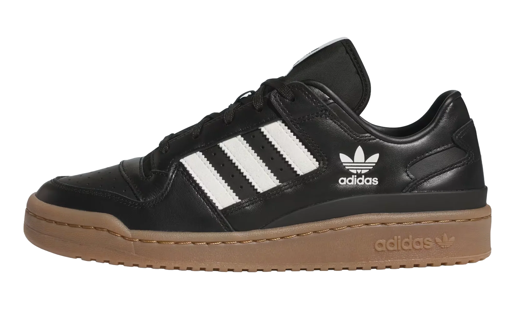 Forum Low "Core Black White Gum" JQ0208