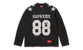 Playboy® L/S Football Top "SS26 - Black" SU27098