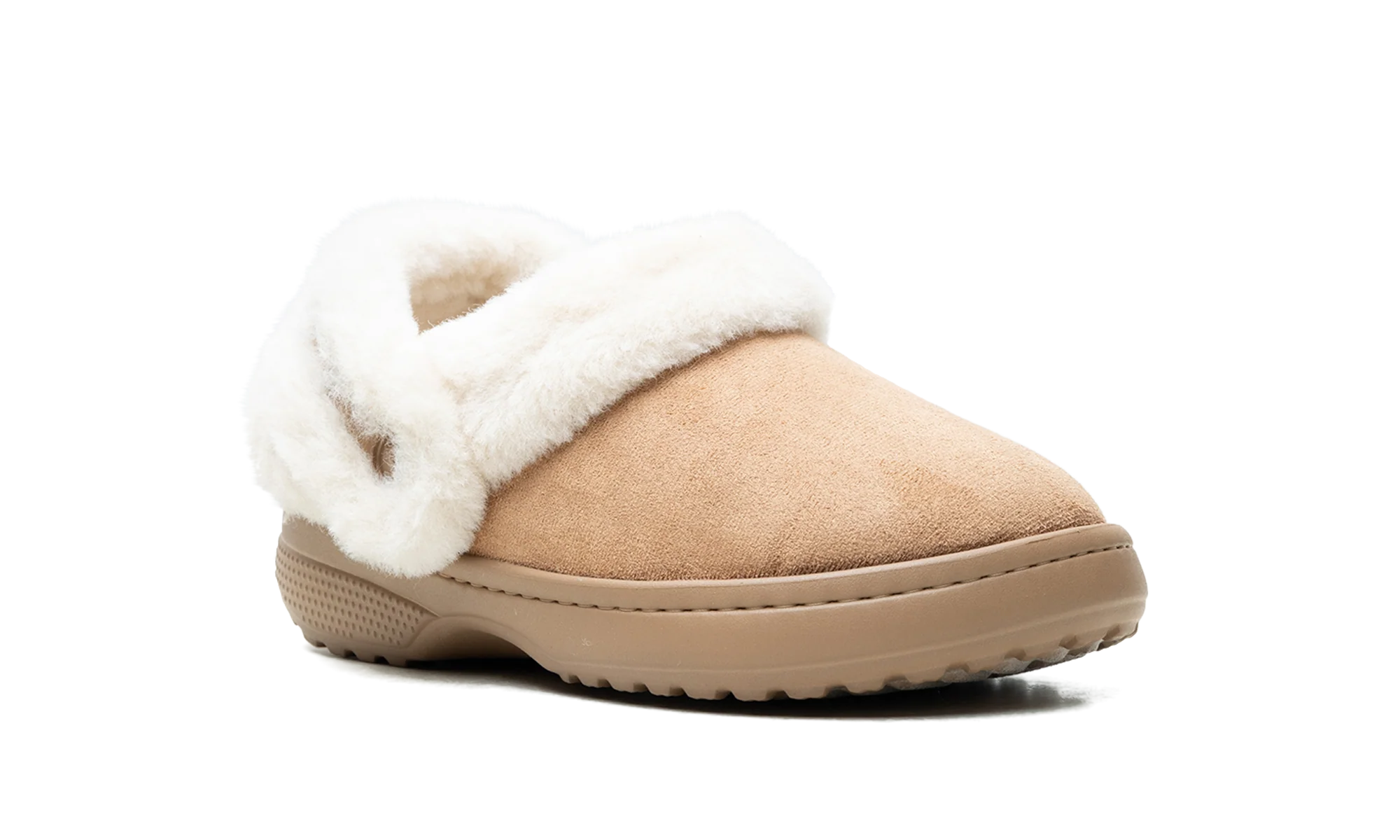 Classic Unfurgettable Vegan Suede Clog "Sepia" 212106 2EY