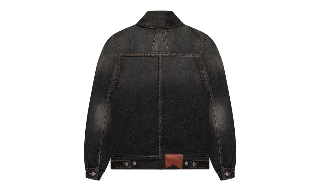 TIRE DENIM TRUCKER JACKET "AGOURA BLACK" RHFW25JA04012 3191