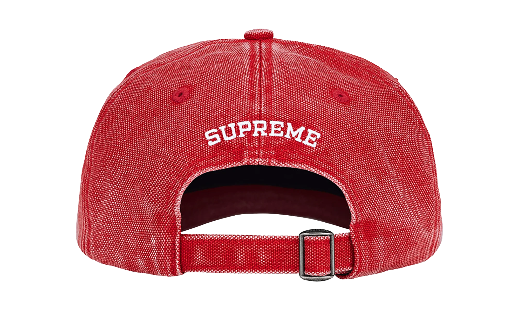 Pigment Coated S Logo 6-Panel "SS26 - Red" SU27305
