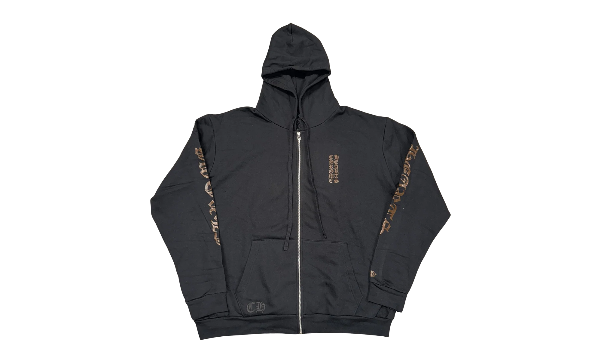 1988 Zip Up Hoodie Glitter "Black / Brown Glitter" CHRM0716