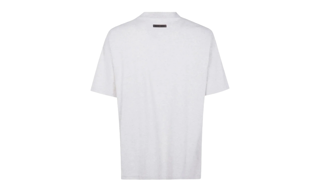 Embroidered Classic Short Sleeve Tee "Oatmeal Heather" 125HO254192F