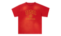 EE COLLEGE USC TEE "SS24 - Washed Red" EE826