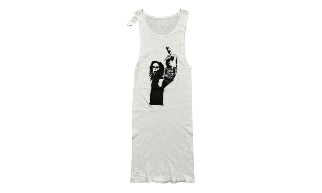 Richard Stark Middle Finger Tank "White" CHRM1139