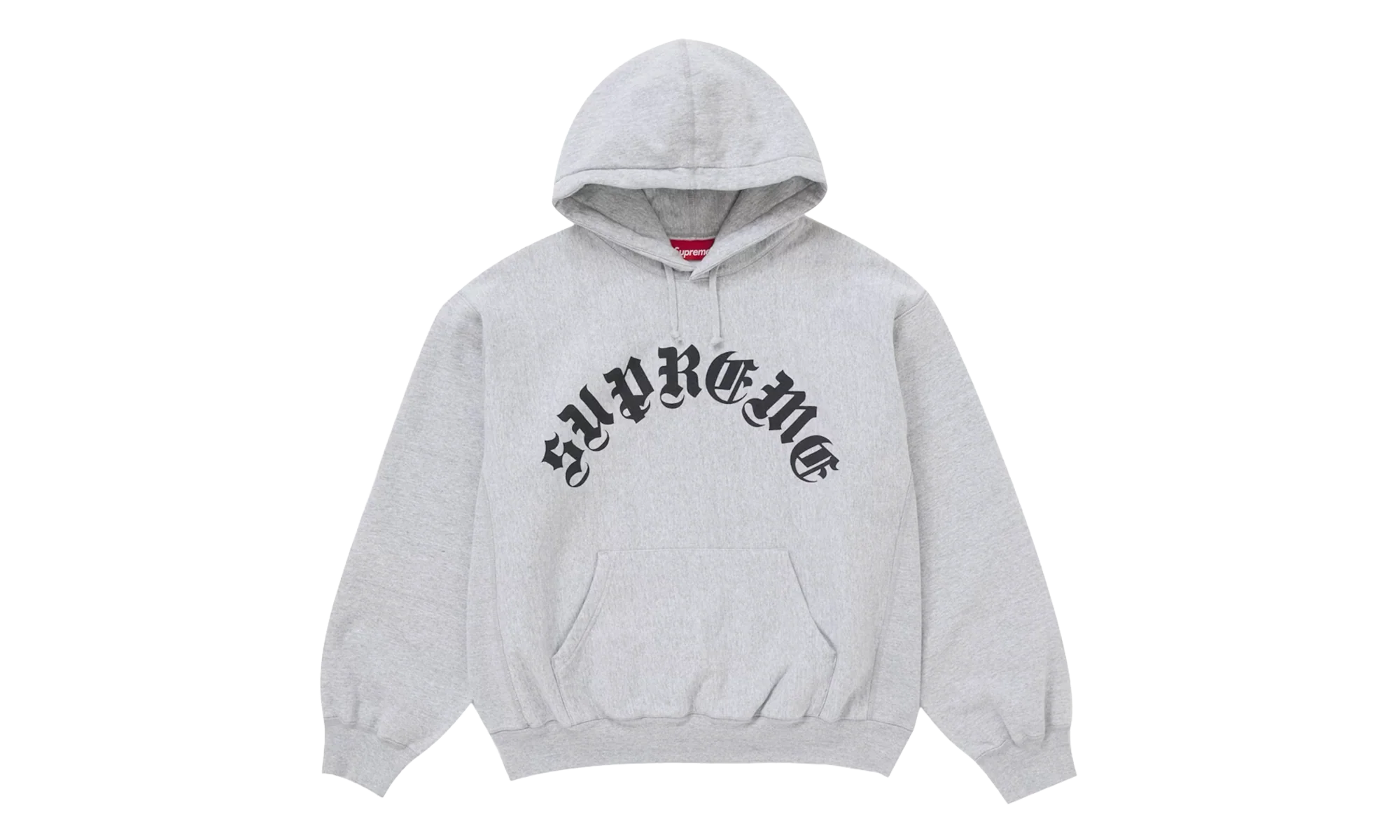 Printed Arc Hooded Sweatshirt "Heather Grey" SU26904