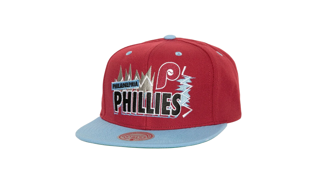 MLB Cooperstown Buzz Snapback Cap "Philadelphia Phillies - Maroon" HHSS7241 PPHYYPPPMARO