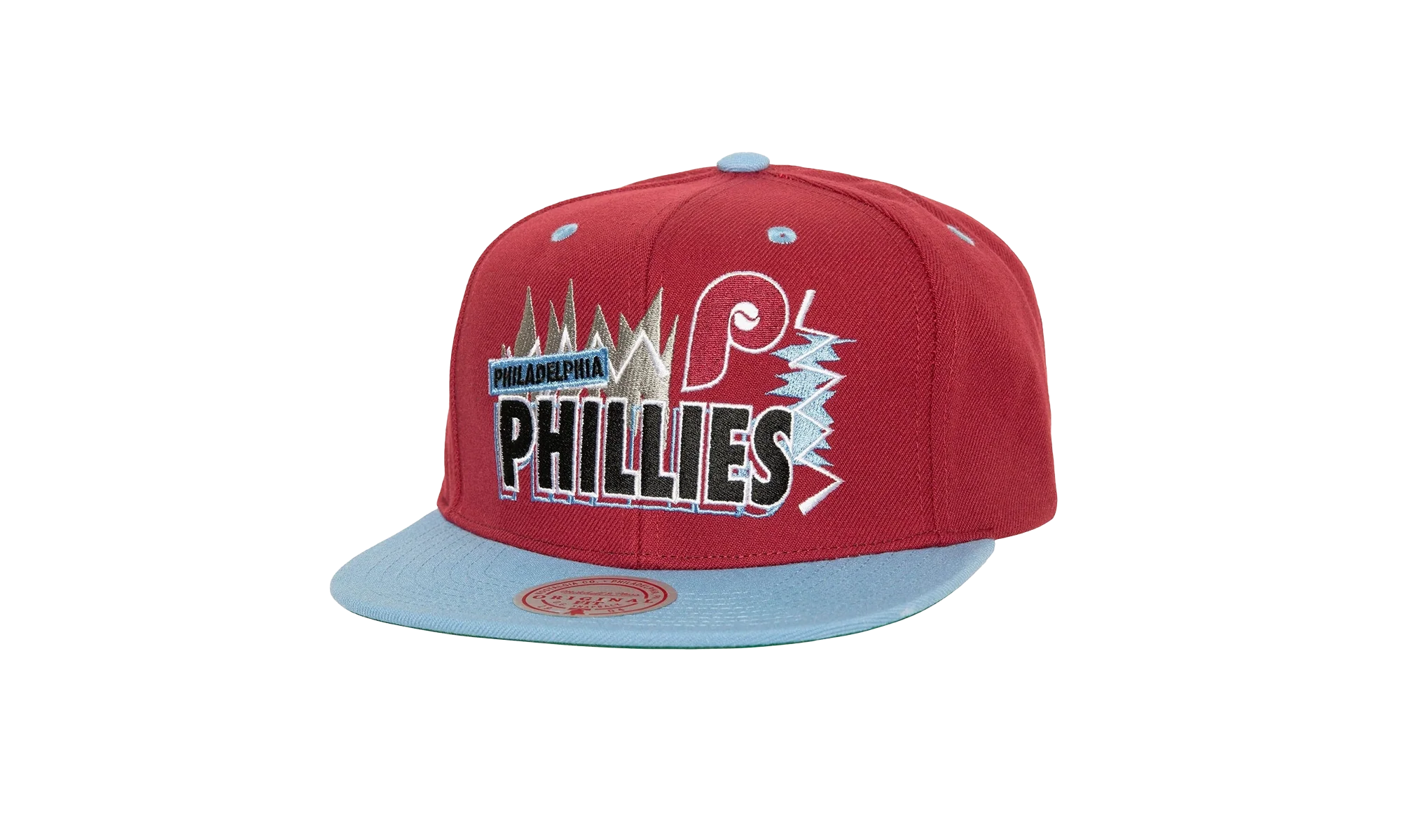 MLB Cooperstown Buzz Snapback Cap "Philadelphia Phillies - Maroon" HHSS7241 PPHYYPPPMARO