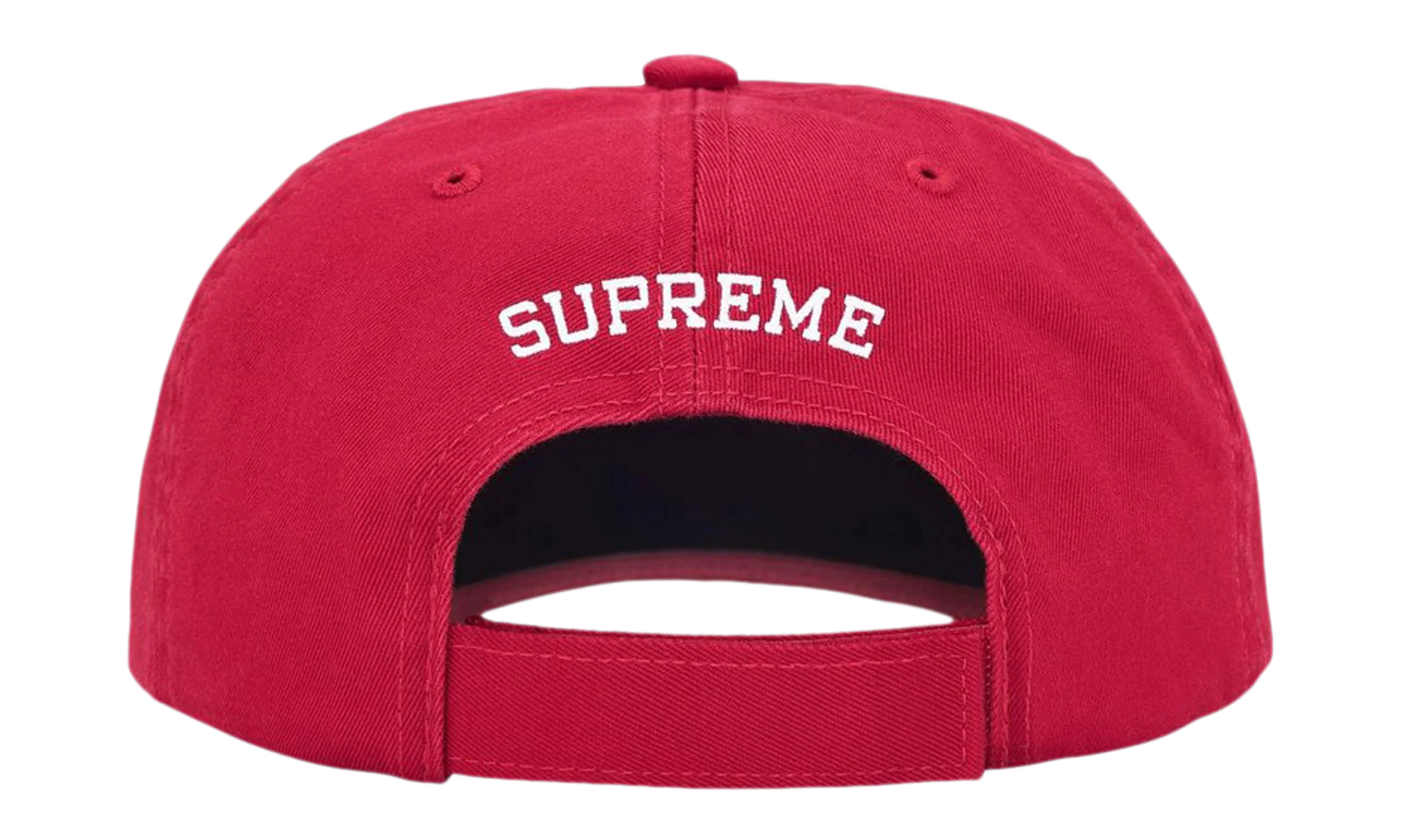 Embroidered Money Logo 6 Panel Hat "SS26 - Red" SU27430