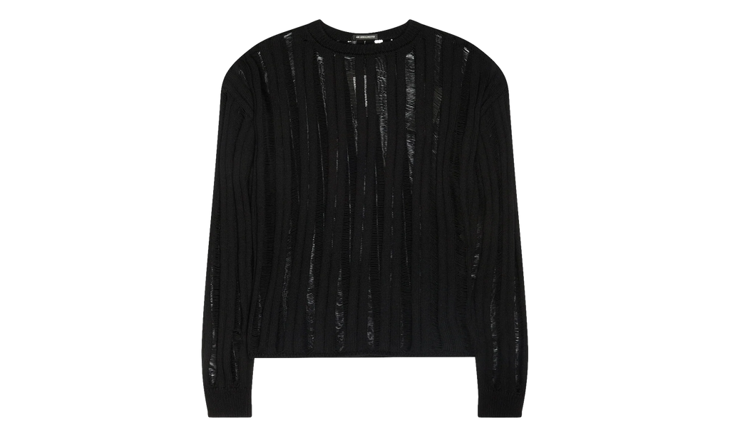 Daniel Ladder Stitch Oversize Sweater "Black" ADR MTPS 0003