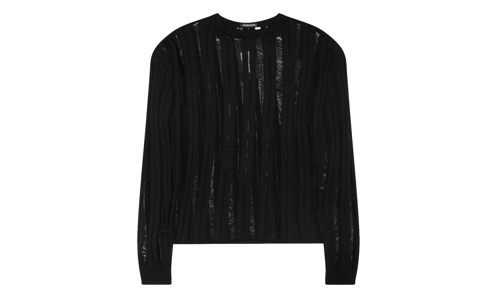 Daniel Ladder Stitch Oversize Sweater "Black" ADR MTPS 0003