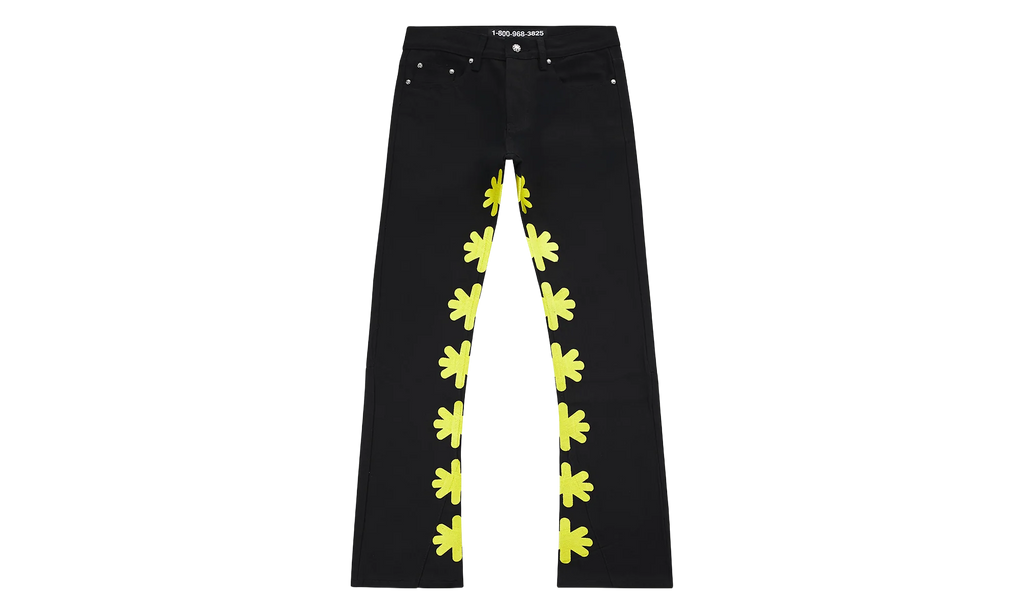 Denim Pants "Black / Yellow" LSDPBFY