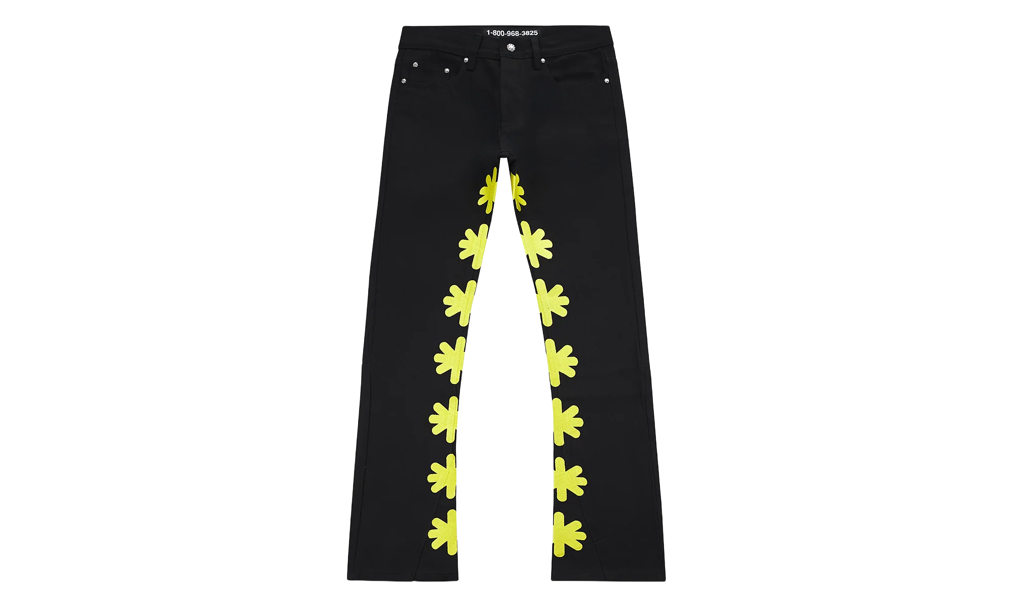Denim Pants "Black / Yellow" LSDPBFY