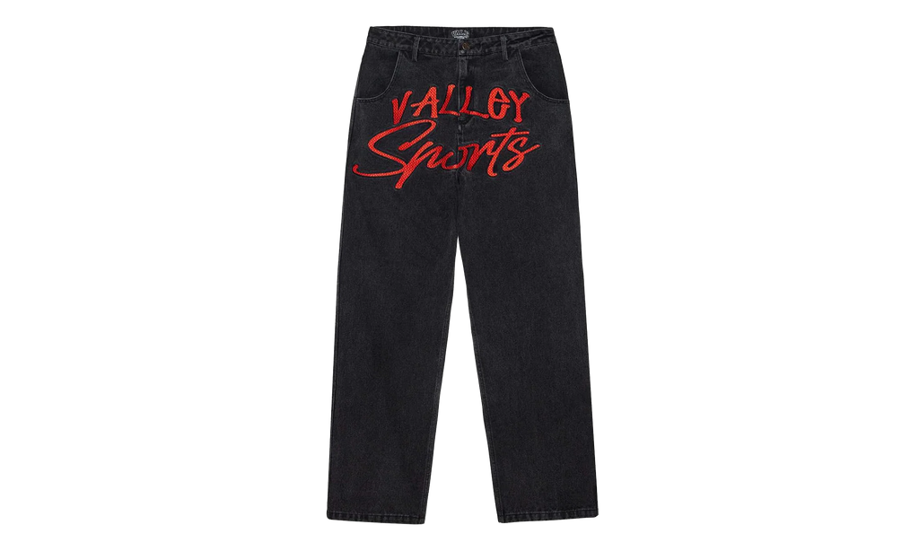 Symbol Denim Pants "Black" VAL164