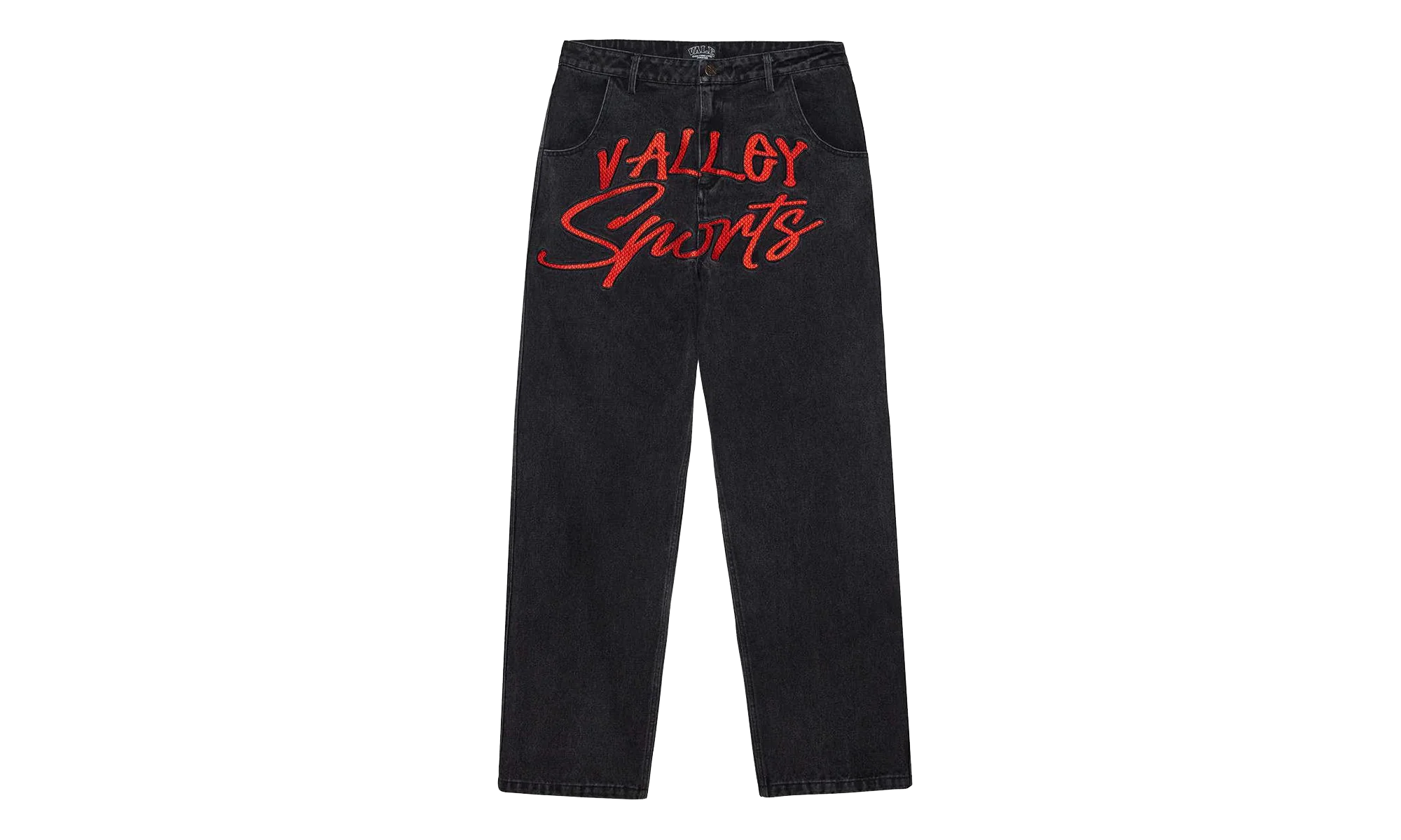 Symbol Denim Pants "Black" VAL164